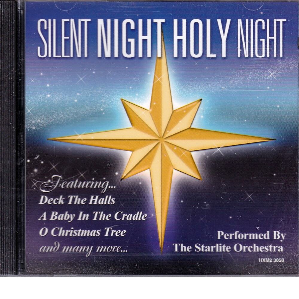 The Starlite Orchestra on Audio Christmas Music CD Silent Night - NEW SEALED